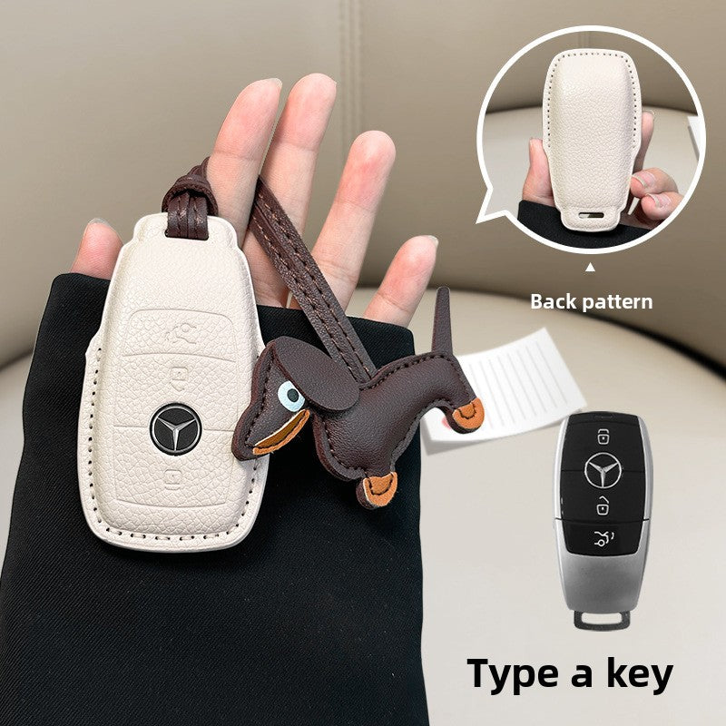 leather key case