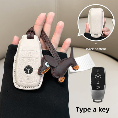 leather key case