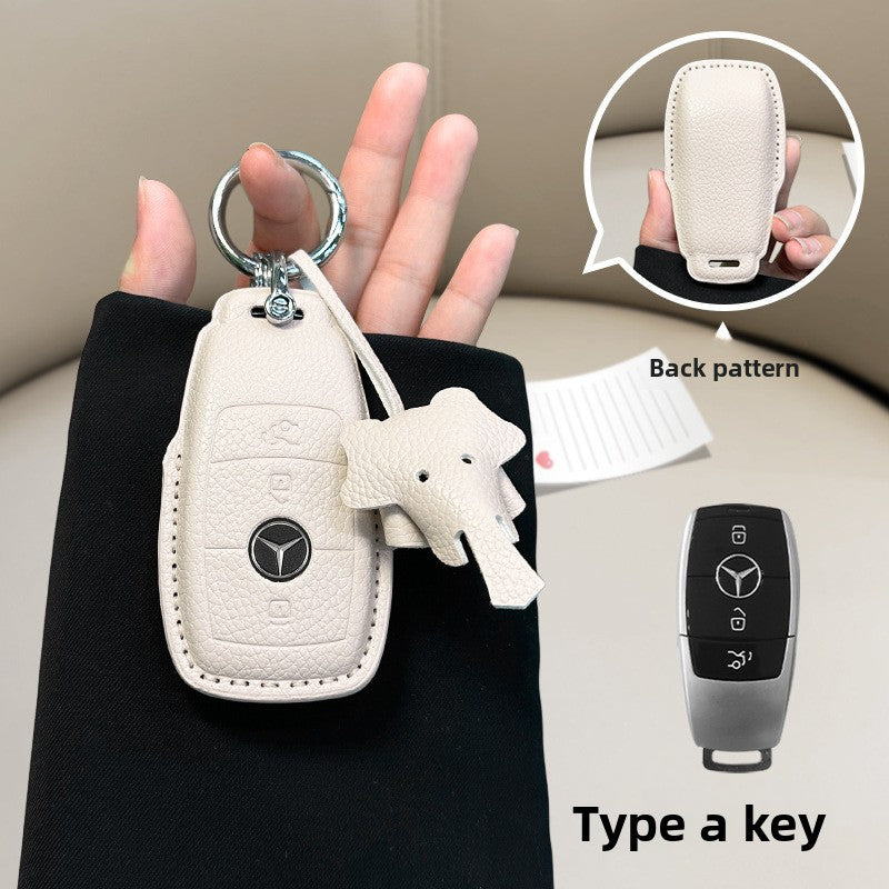 leather key case
