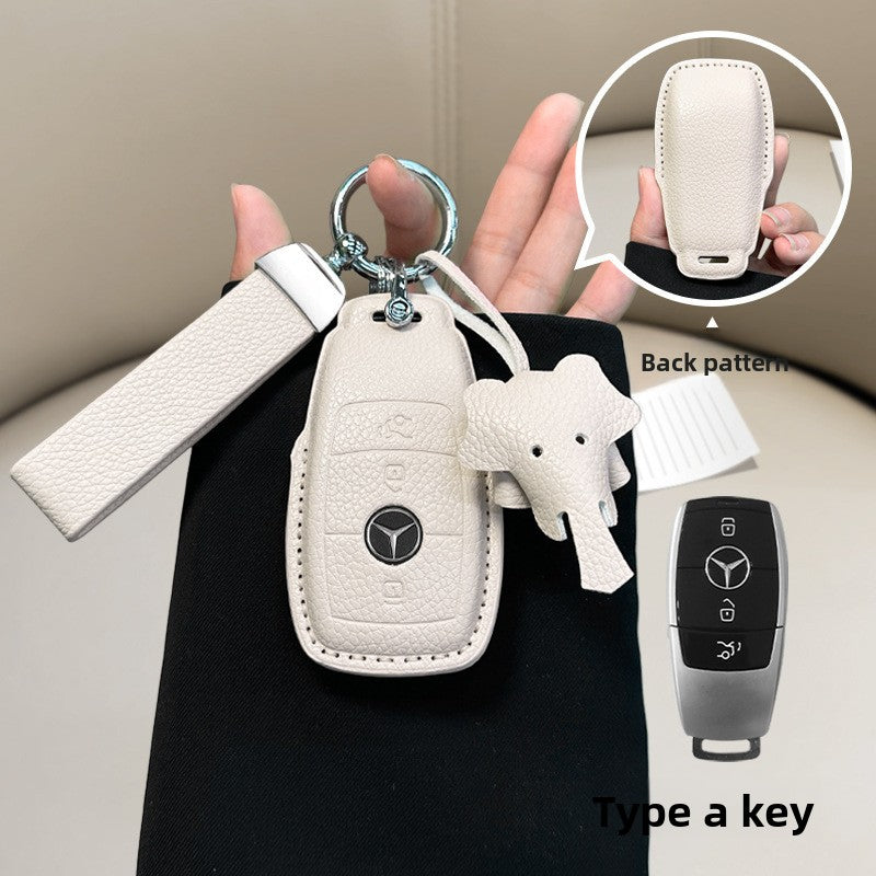 leather key case