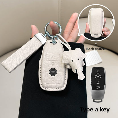 leather key case