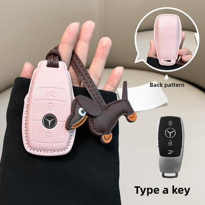 leather key case