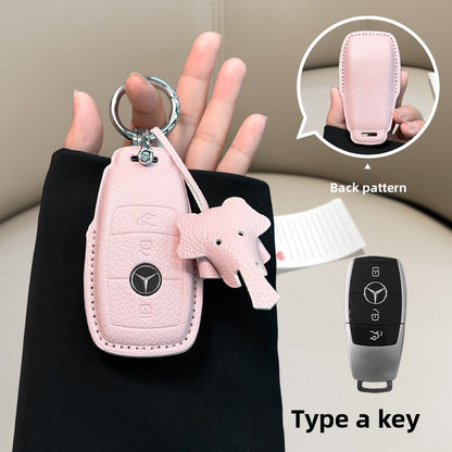 leather key case