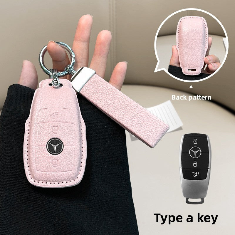 leather key case