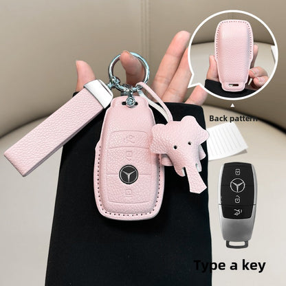 leather key case