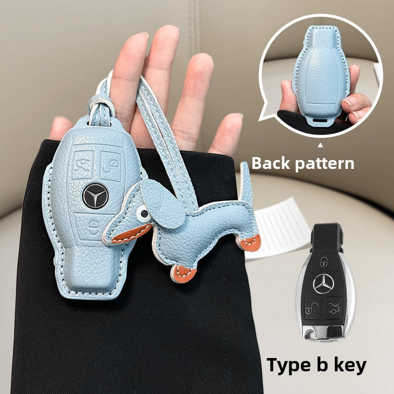 leather key case