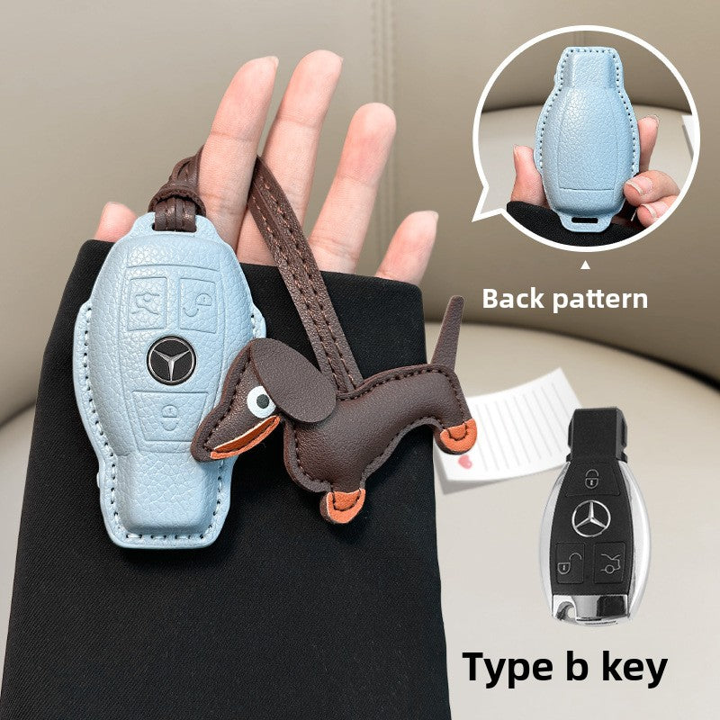 leather key case