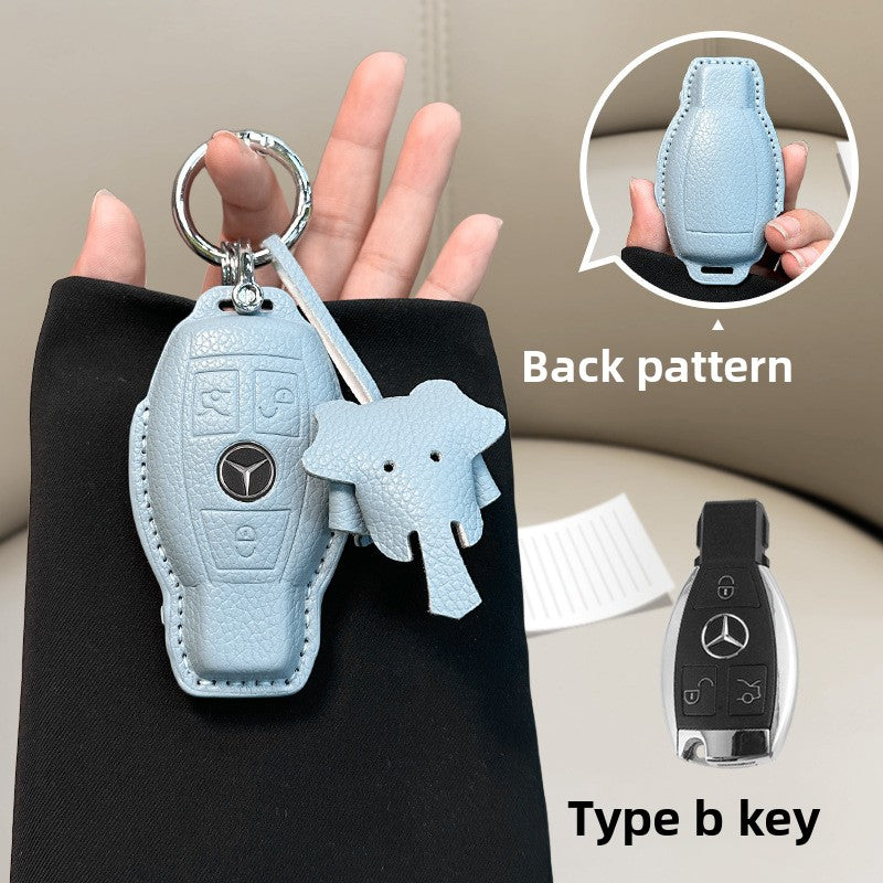 leather key case