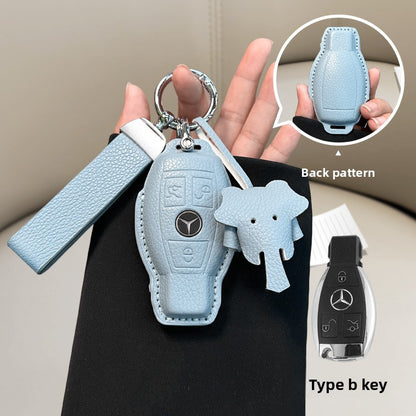 leather key case
