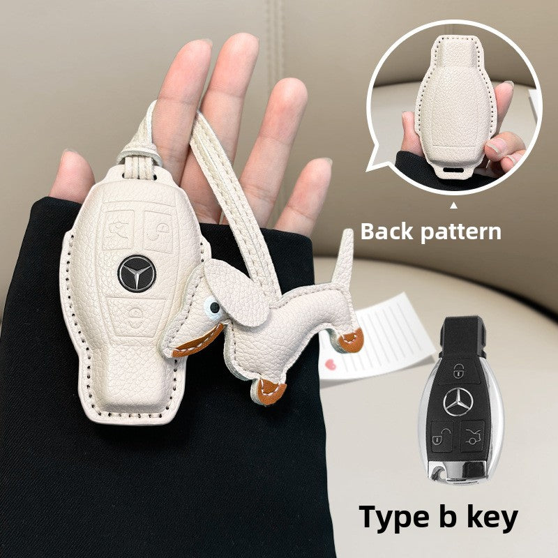 leather key case