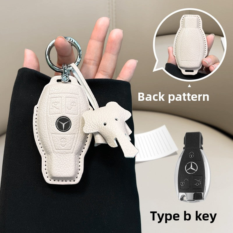 leather key case