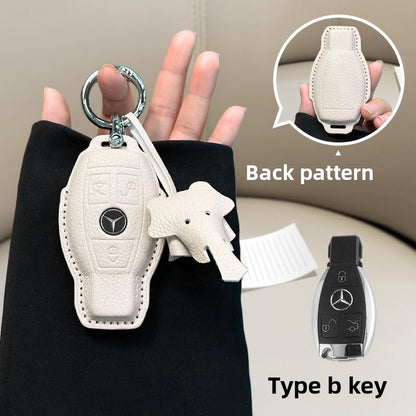 leather key case