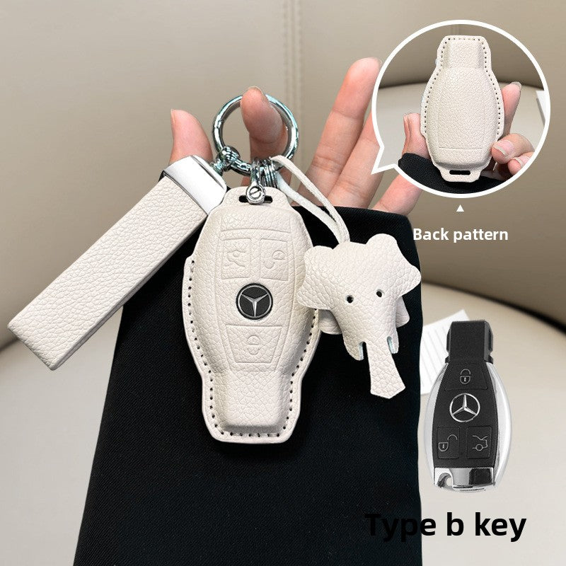 leather key case