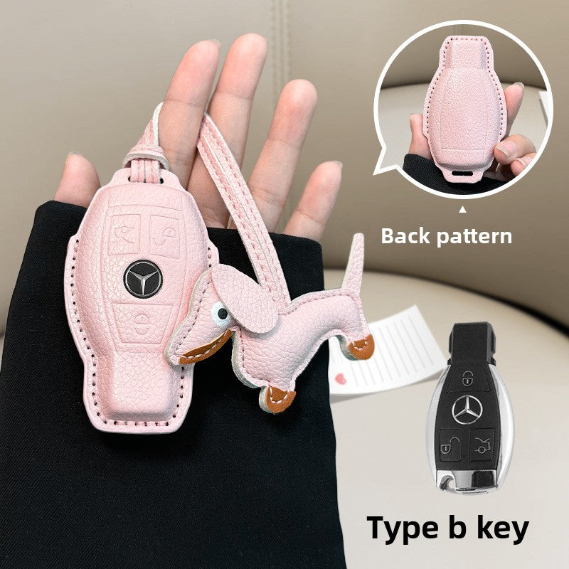 leather key case