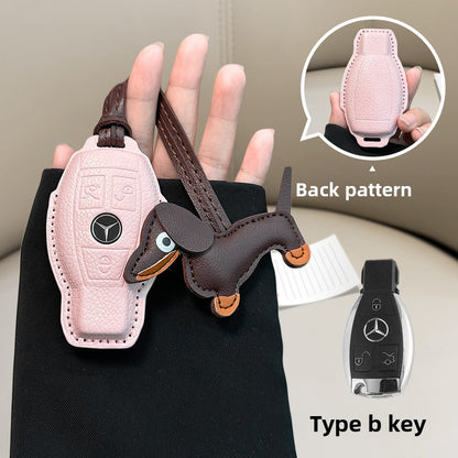 leather key case