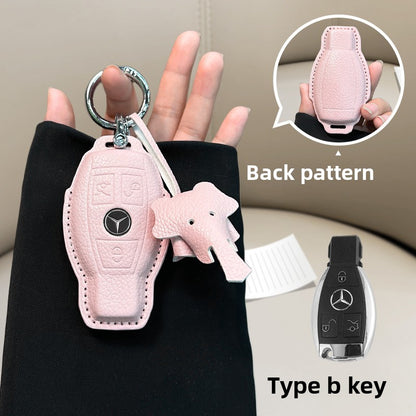 leather key case