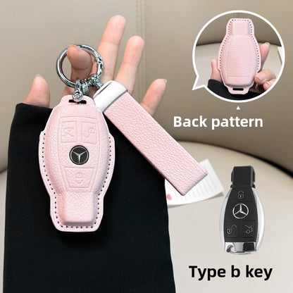 leather key case