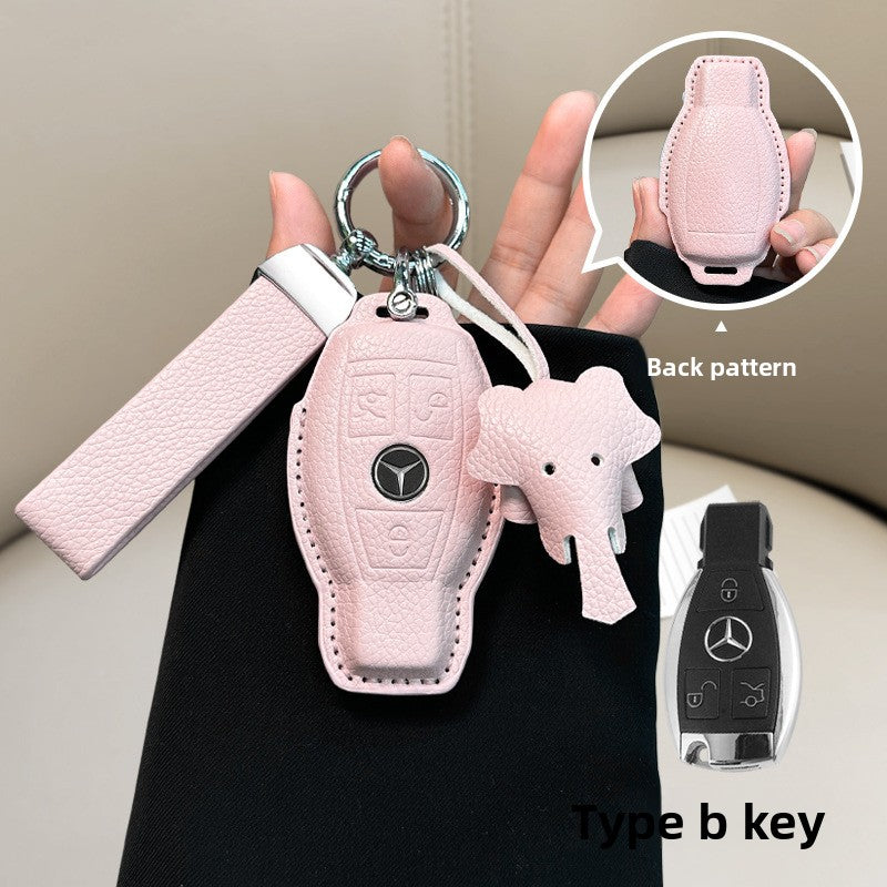leather key case