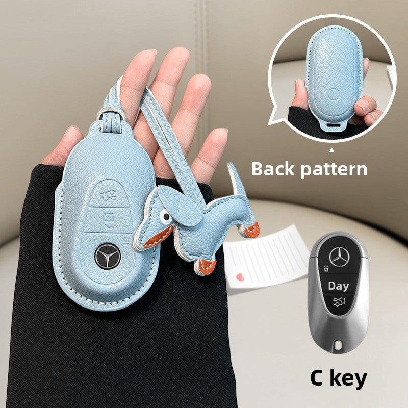 leather key case