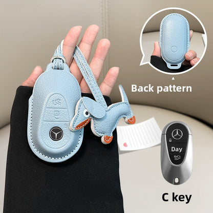 leather key case