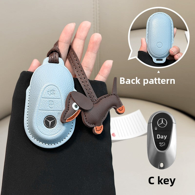 leather key case
