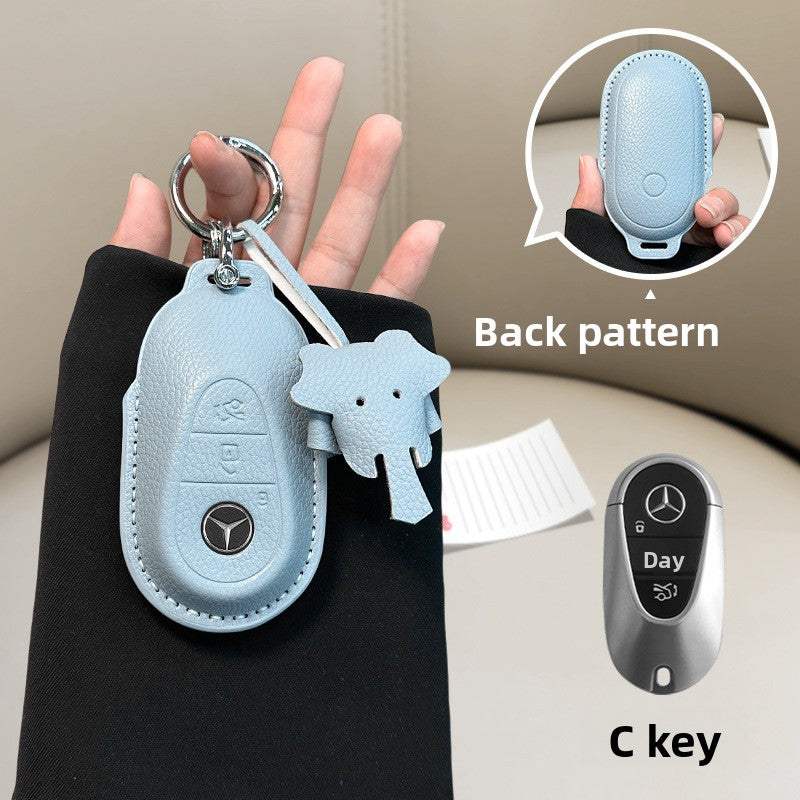 leather key case