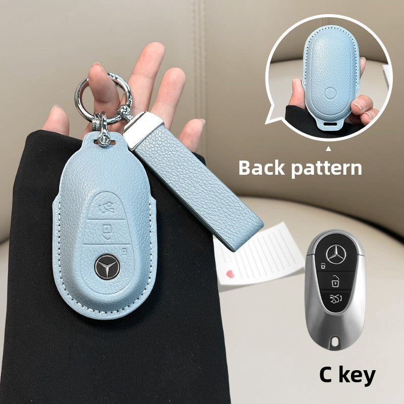 leather key case