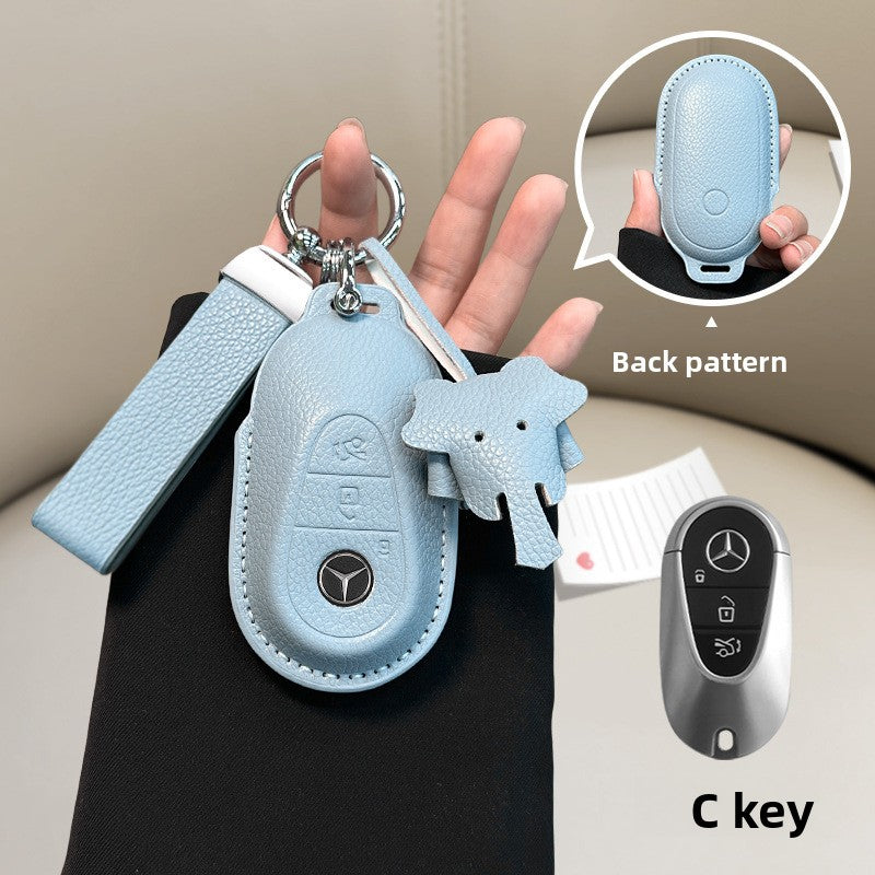 leather key case