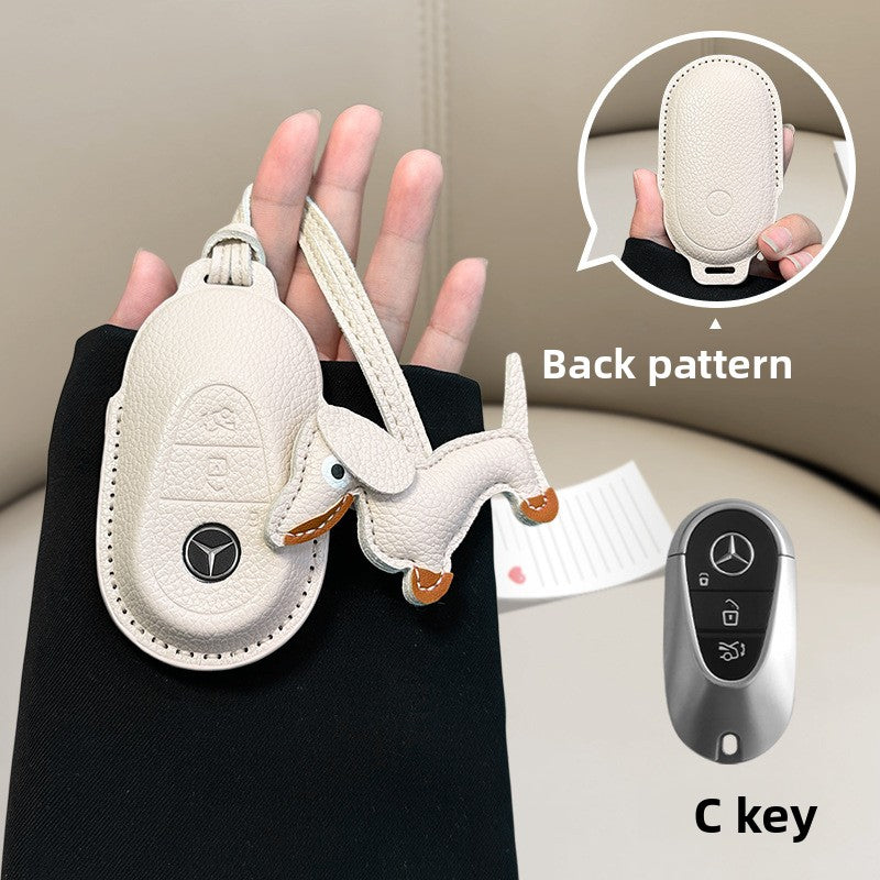 leather key case