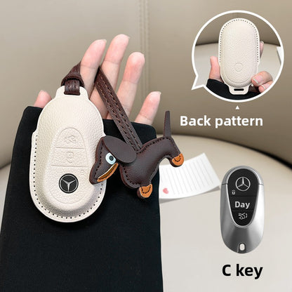 leather key case