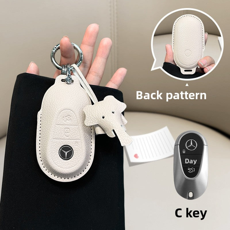 leather key case