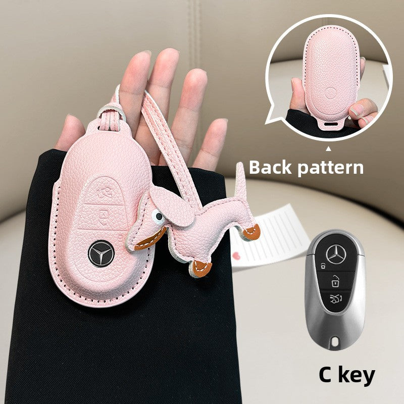 leather key case