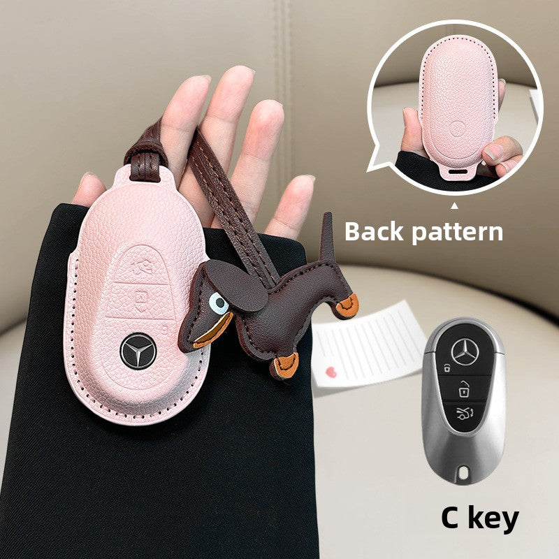 leather key case