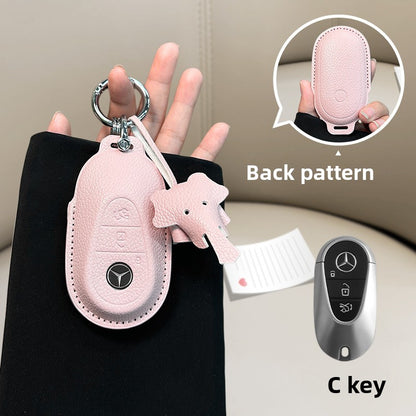 leather key case