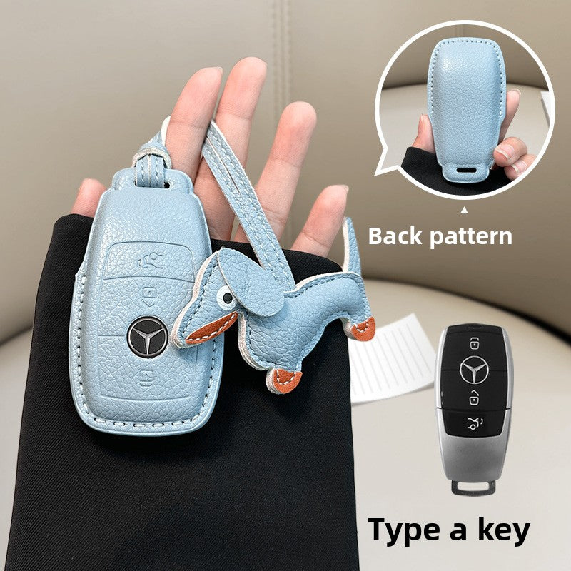 leather key case