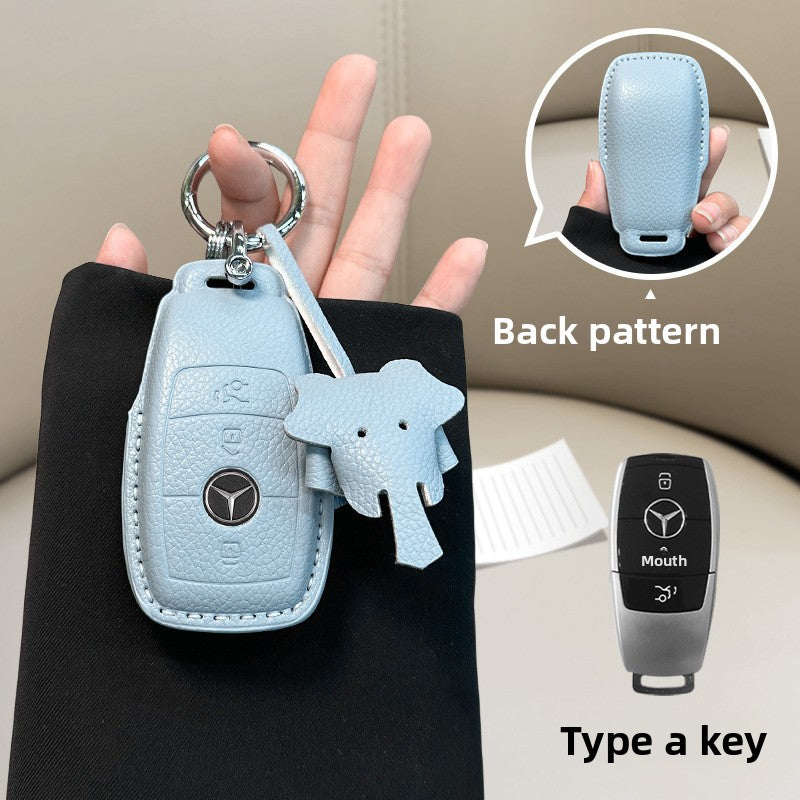 leather key case