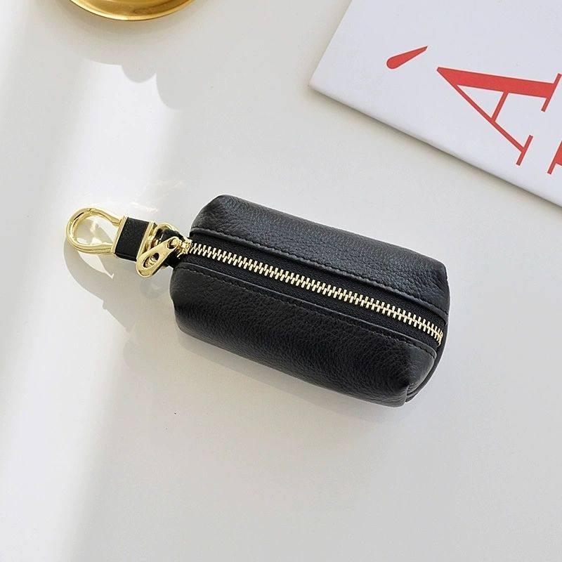 Leather Key Holder with Coin Purse