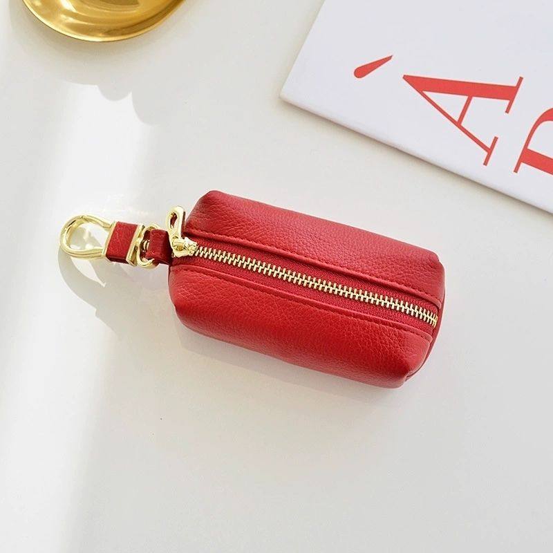 Leather Key Holder with Coin Purse