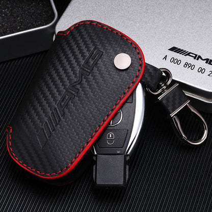 Leather key pouch