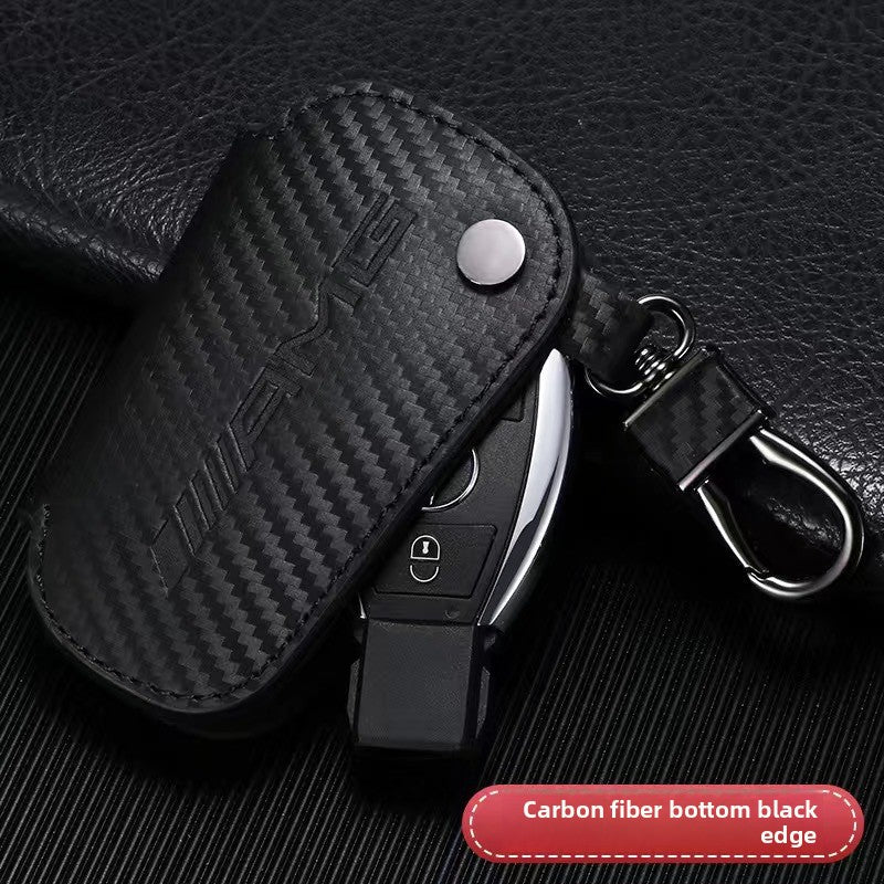 Leather key pouch