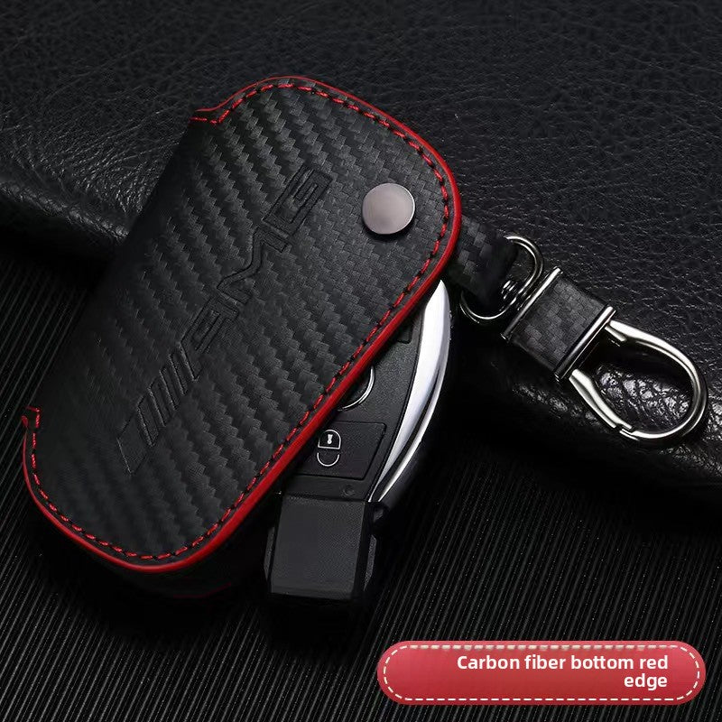 Leather key pouch