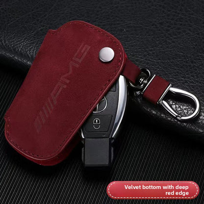 Leather key pouch