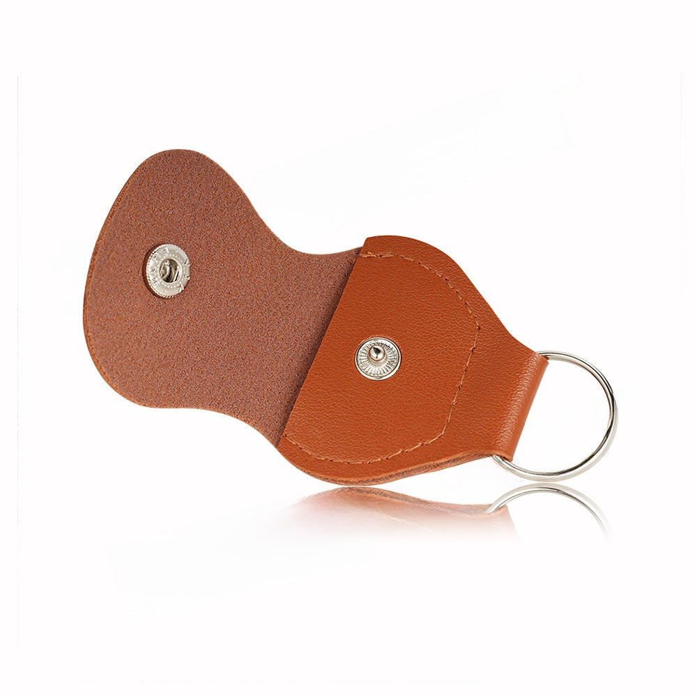 Leather keychain