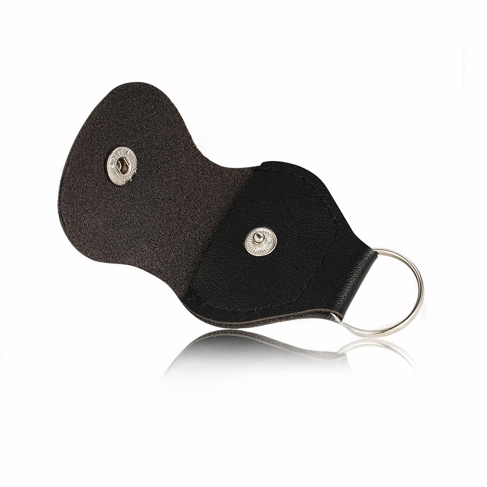 Leather keychain