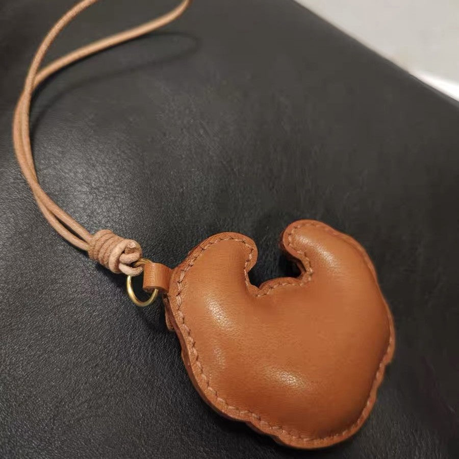 Leather Keychain Pendant