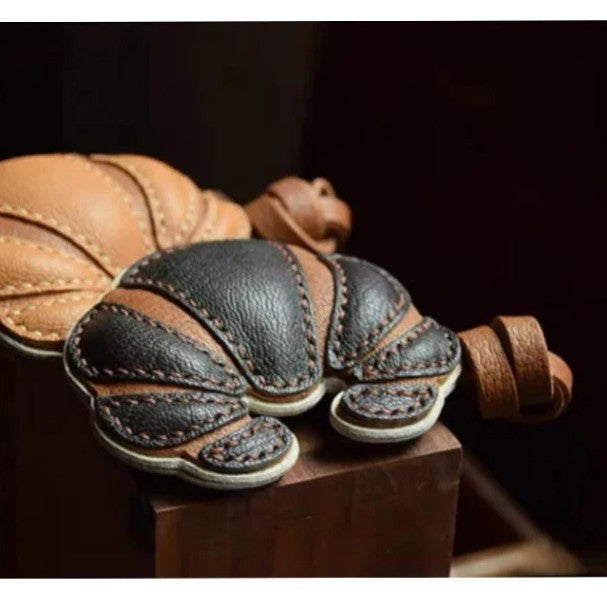 Leather Keychain Pendant