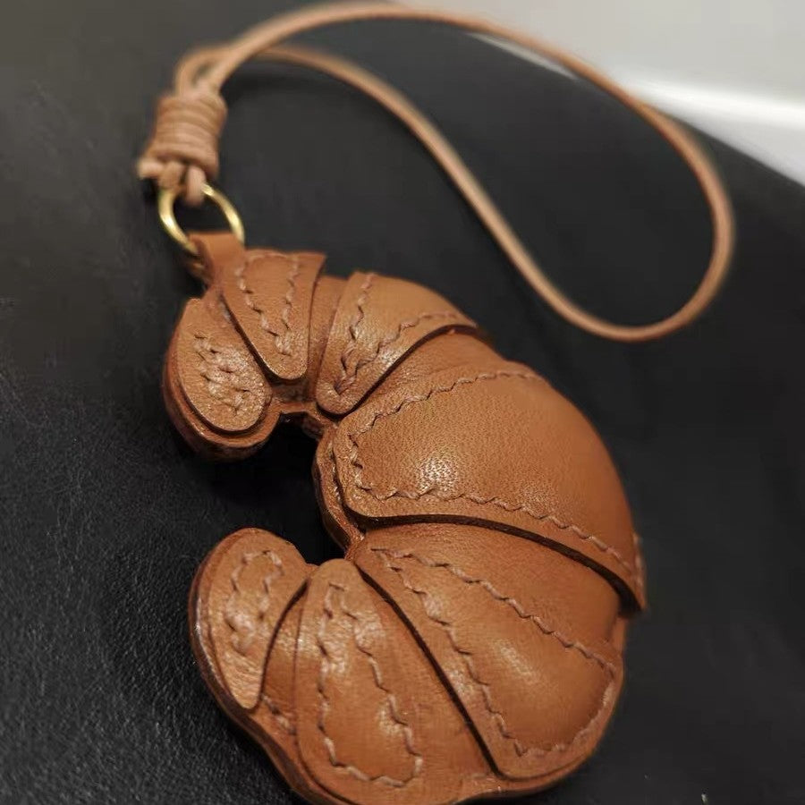 Leather Keychain Pendant