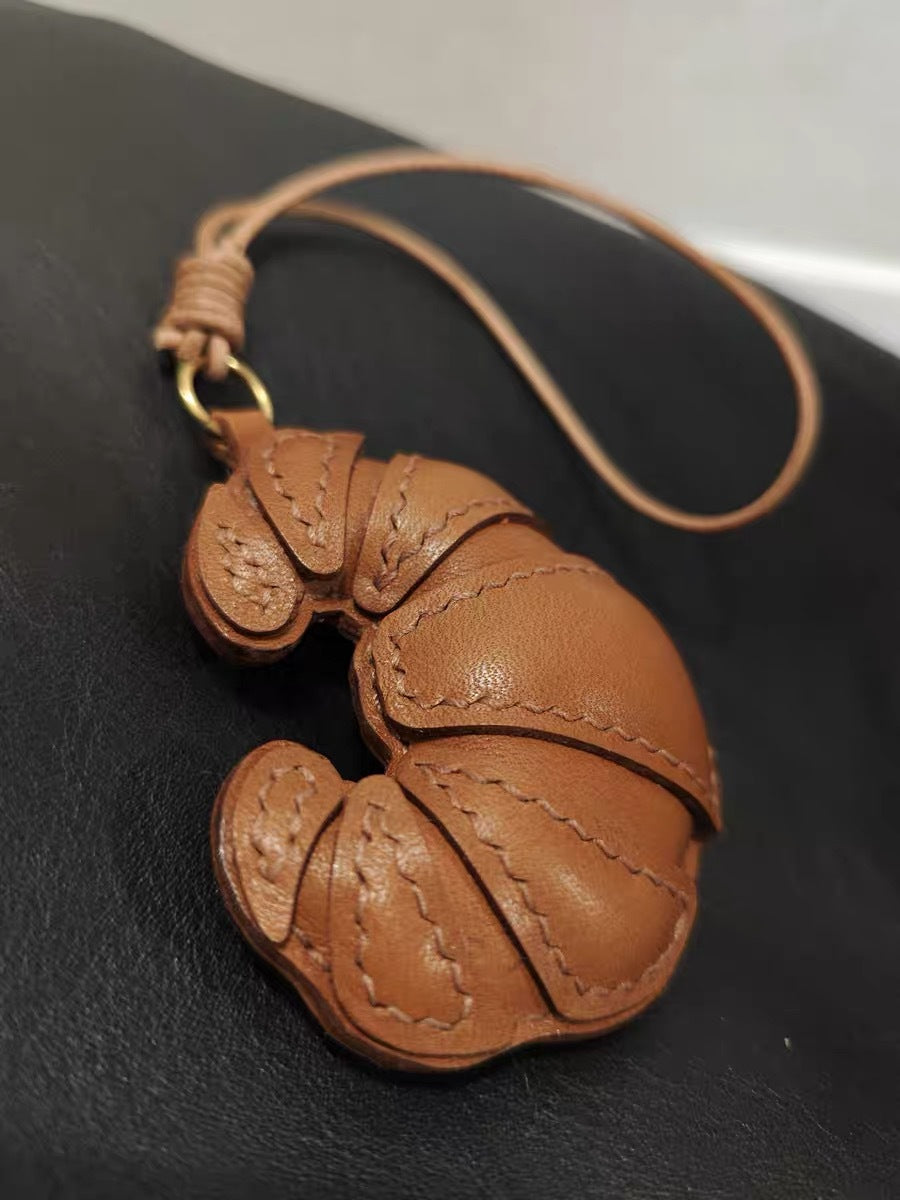 Leather Keychain Pendant