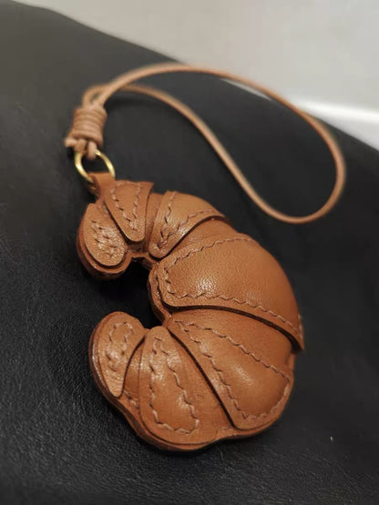 Leather Keychain Pendant