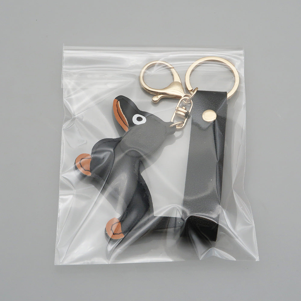 Leather Keychain